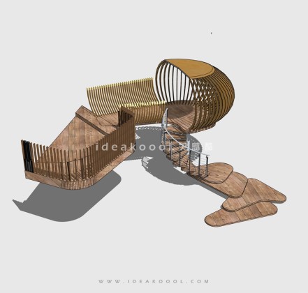 休闲观景木平台 亲水平台丨