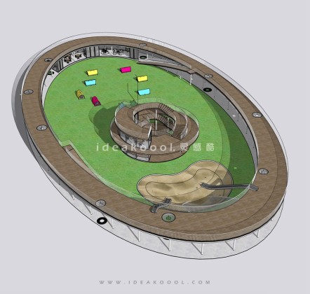 休闲观景木平台 景观桥丨