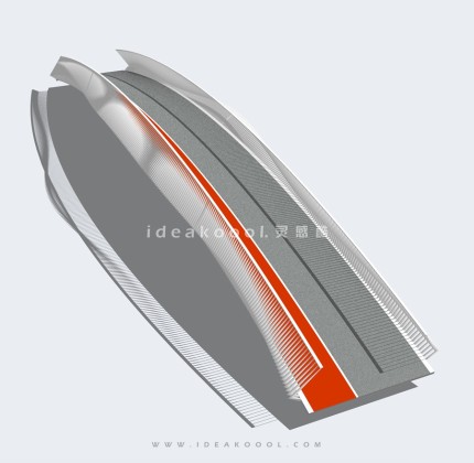 现代创意景观桥丨