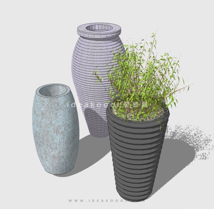 花钵陶罐丨