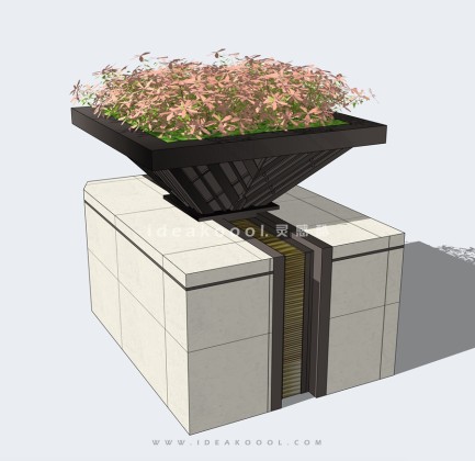 现代植物花钵丨