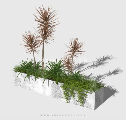 现代植物种植池花箱丨