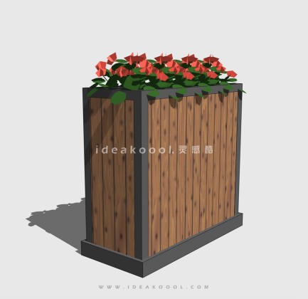 现代植物花箱丨