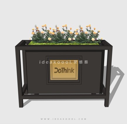 现代花箱种植池丨