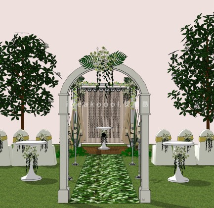 婚礼婚庆场地小品家具场景布景丨