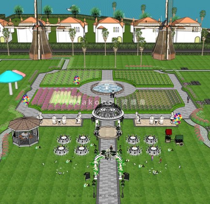 婚礼婚庆场地小品家具场景布景丨