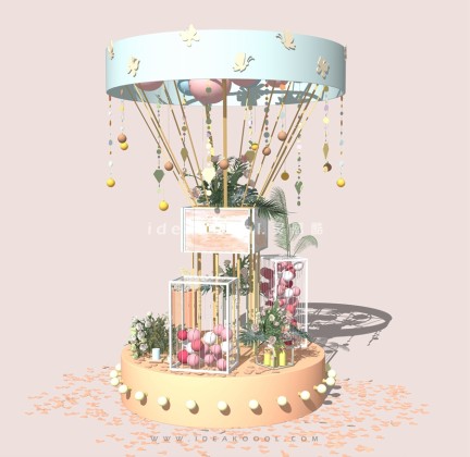 婚礼婚庆场地小品家具场景布景丨