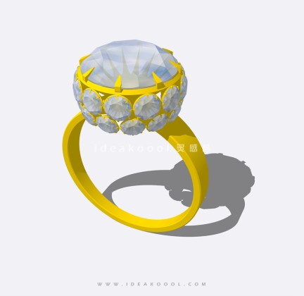 戒指模型丨