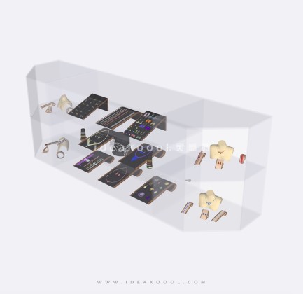 首饰展示柜丨