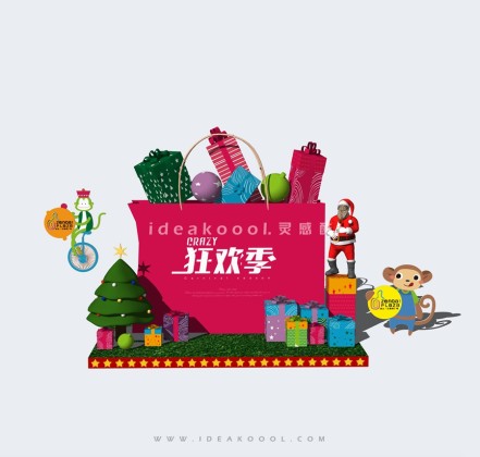 节日商业美陈装饰小品丨