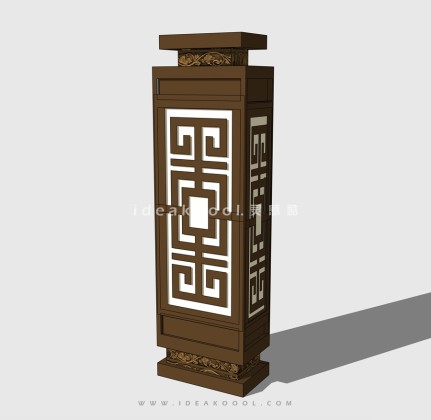 中式景观壁灯丨