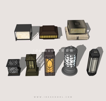 中式景观灯 草坪灯丨