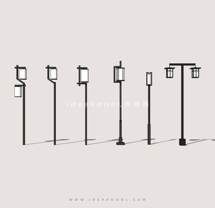 中式庭院灯 路灯丨