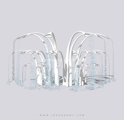 创意喷泉水景雕塑小品丨