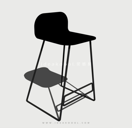 现代吧台座椅丨