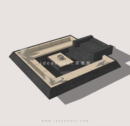 户外水吧休闲交流空间丨