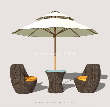 户外伞座 组合座椅桌椅外摆丨