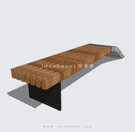 现代景观座椅长椅丨