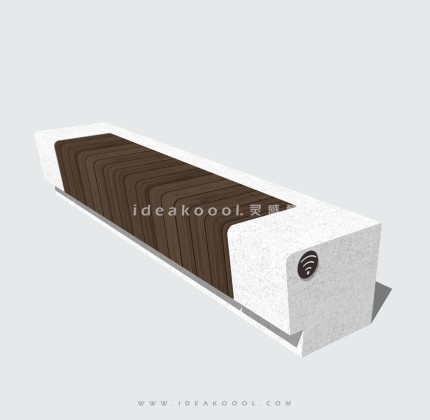 现代景观座椅长椅丨