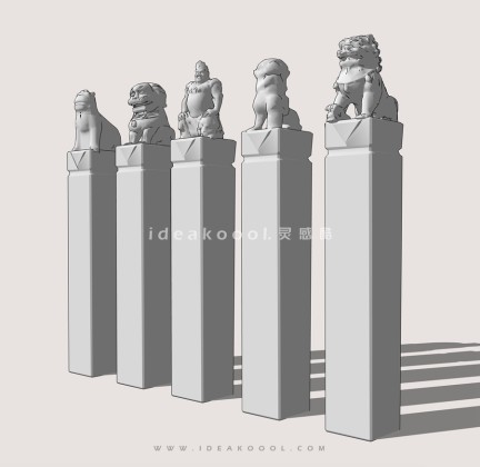 拴马桩拴马柱丨