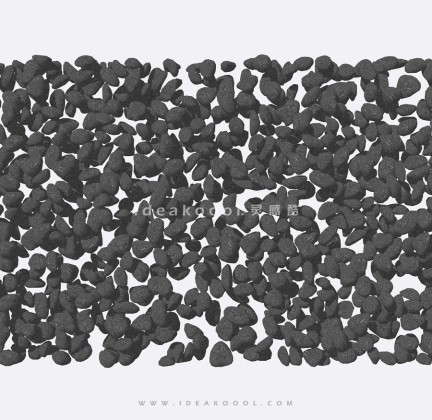 现代鹅卵石 石子 石头丨