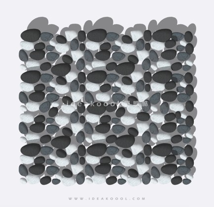 现代鹅卵石 石子 石头丨