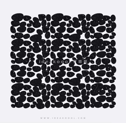 现代鹅卵石 石子 石头丨