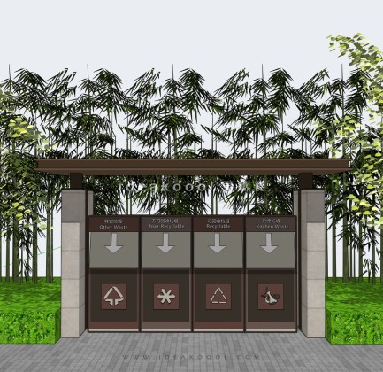 分类垃圾箱丨