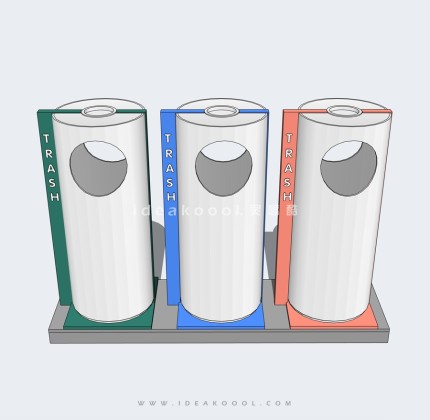 分类垃圾箱丨
