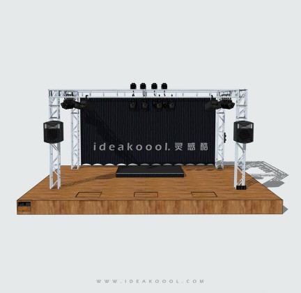 露天表演台 商业演出构架丨