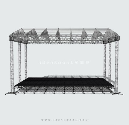 露天表演台 商业演出构架丨