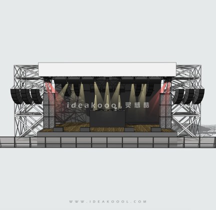 露天表演台 商业演出构架丨