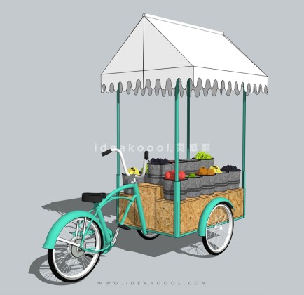 现代售卖三轮车丨