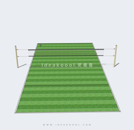 排球场 体育运动场地丨