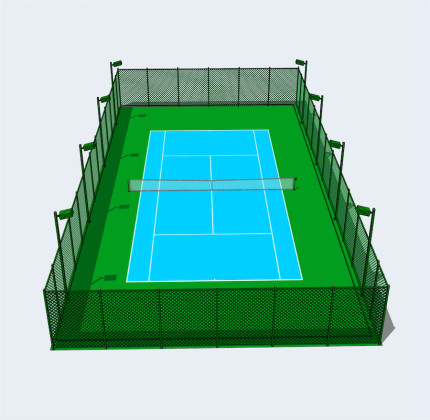 网球场丨