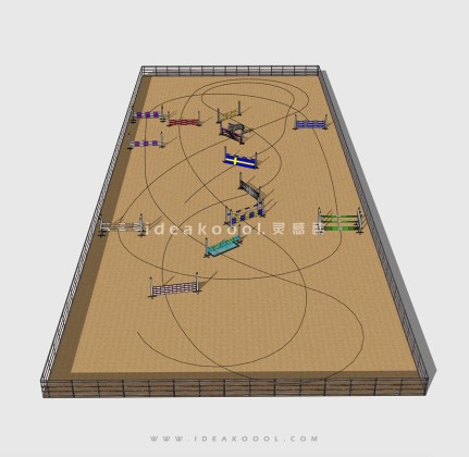 马术场训练设施丨