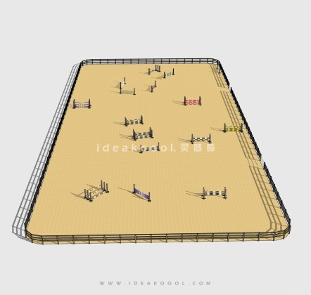 马术场围栏 训练设施丨