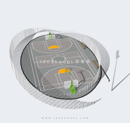 篮球场丨