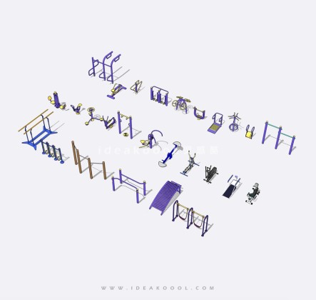 中老年健身器械合集丨