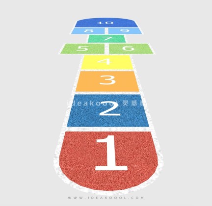 跳格子 铺装图案丨