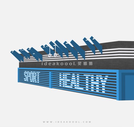 青年健身器械设施场地丨