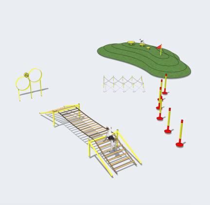 宠物乐园 娱乐设施丨