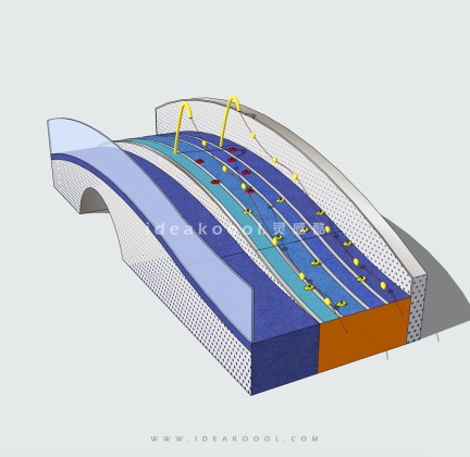 创意攀爬娱乐桥丨