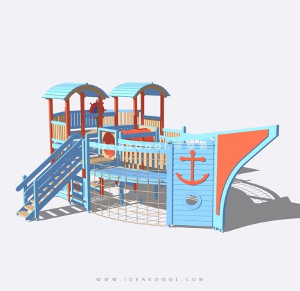 海盗船主题娱乐设施丨