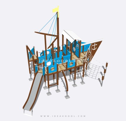 海盗船主题娱乐设施丨