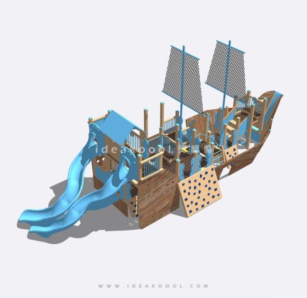 海盗船主题娱乐设施丨
