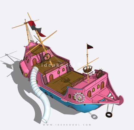 海盗船主题娱乐设施丨