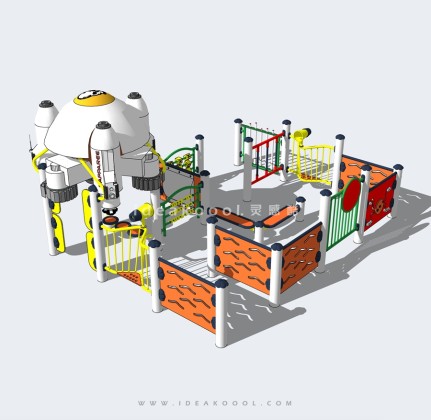 飞船主题娱乐设施丨