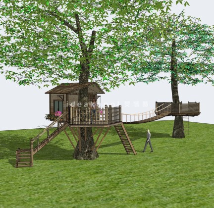 树屋观景平台丨