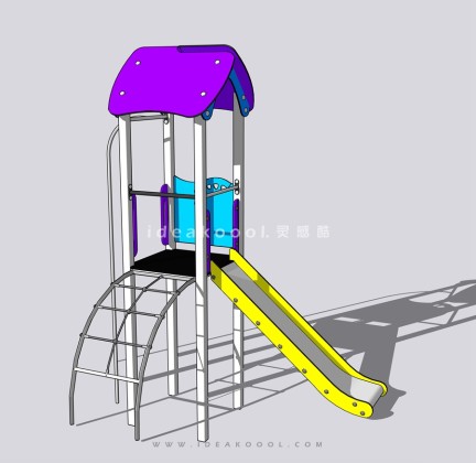 滑梯 儿童娱乐设施丨
